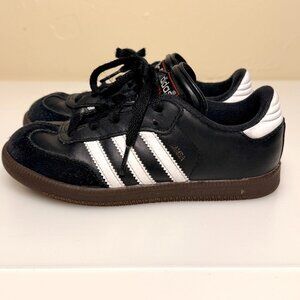 Adidas Samba Style Black / White / Gum - Kids size 13.5